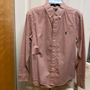 Ralph Lauren button down shirt, Boys size M (10-12), New with Tag